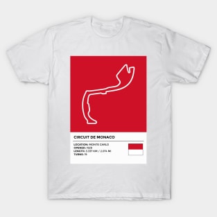 Circuit de Monaco [info] T-Shirt